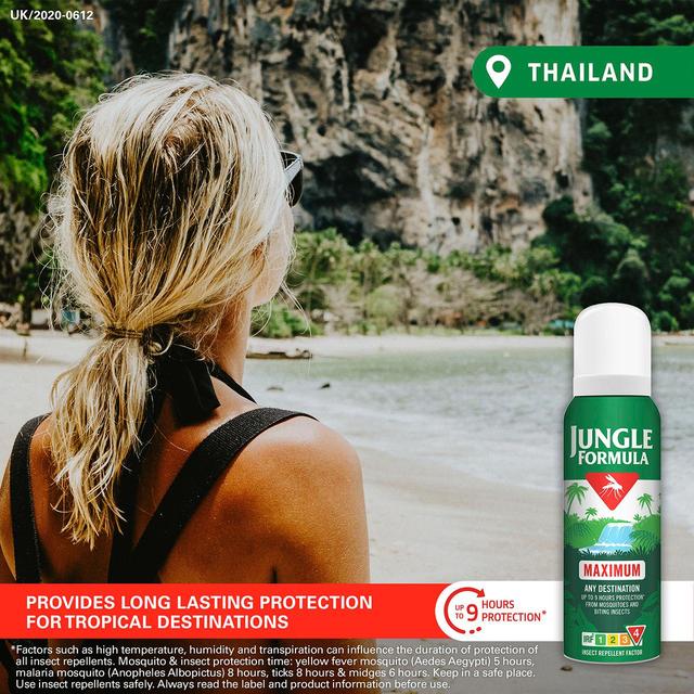 Jungle Formula Maximum Aerosol Insect Repellent   125ml