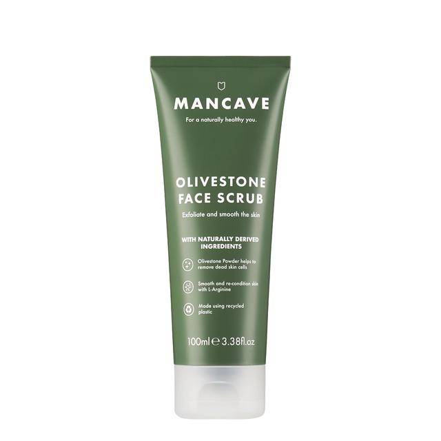 ManCave Olive Stone Face Scrub   100ml