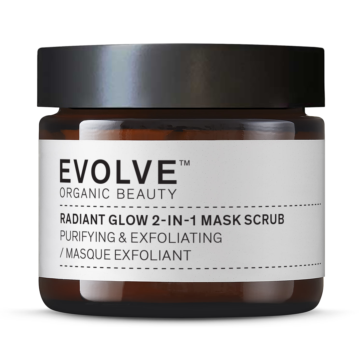 Evolve Radiant Glow 2-In-1 Mask Scrub 60ml