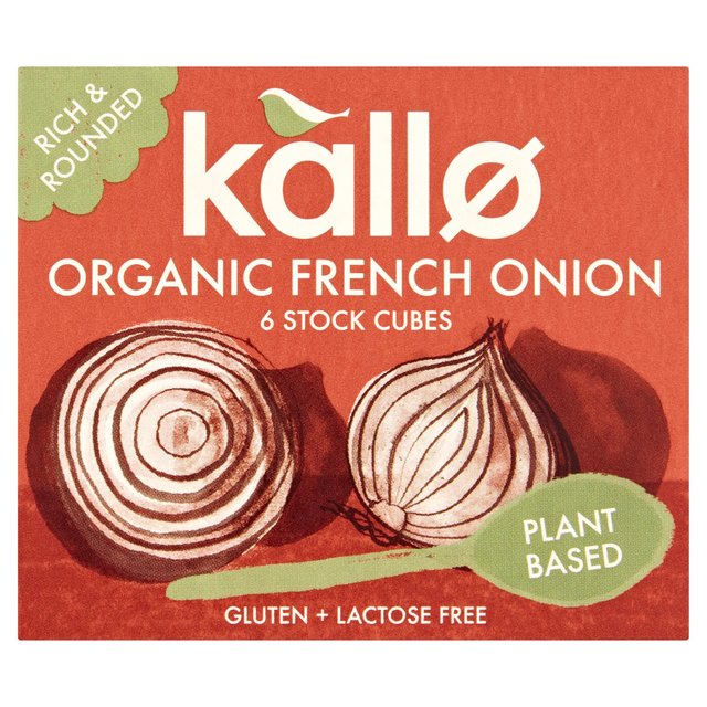 Kallo Organic French Onion Stock Cubes   6 x 11g GOODS M&S   