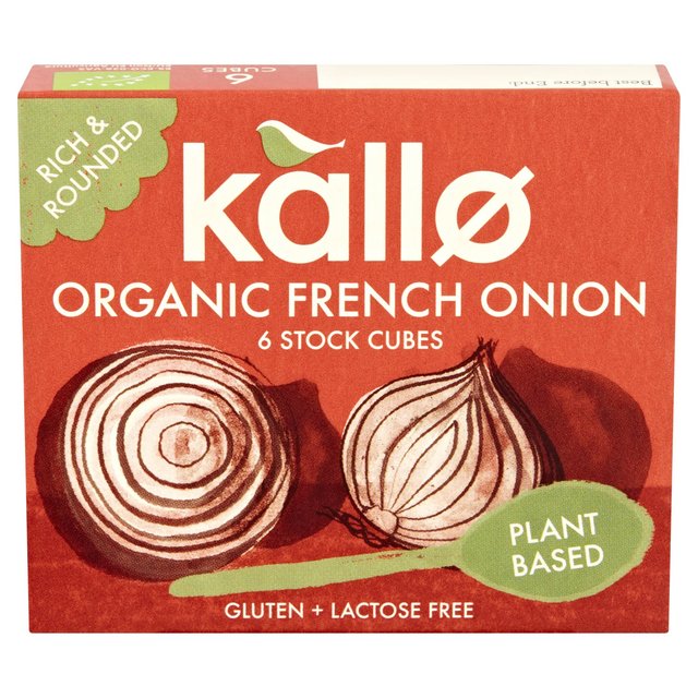 Kallo Organic French Onion Stock Cubes   6 x 11g GOODS M&S   