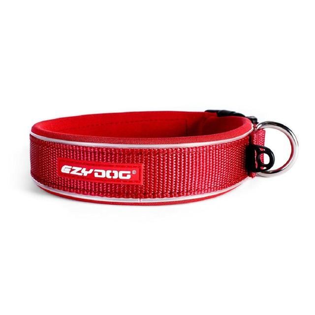 EzyDog Neo Classic Red Dog Collar GOODS M&S   