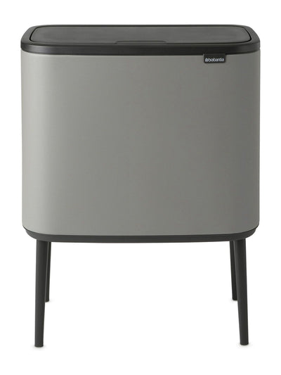 Poubelle Brabantia Mineral Concrete Grey Bo 11 Plus 23L