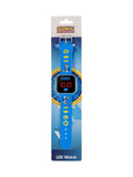 Peers Hardy Sonic the Hedgehog LED watch with printed strap - British product