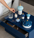 Lladró Blue Spire scented candle 200g, UK version