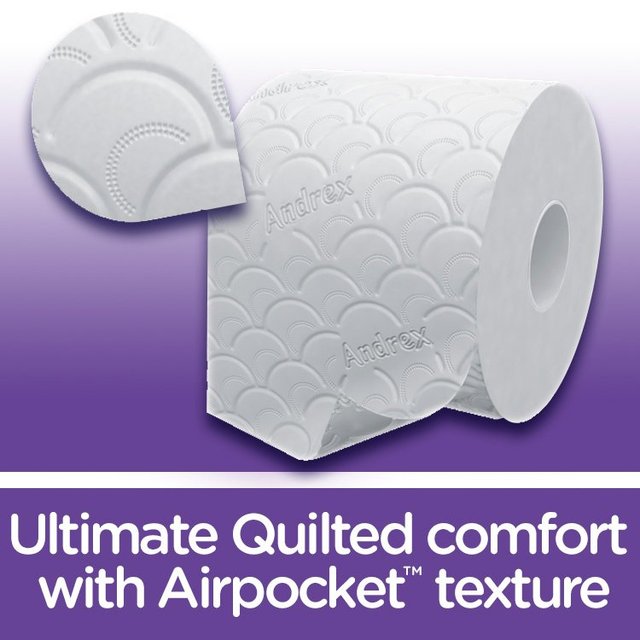 Andrex Supreme Quilts Toilet Roll   9 per pack GOODS M&S   