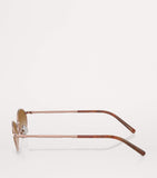 Brunello Cucinelli titanium gradient sunglasses, imported from the UK