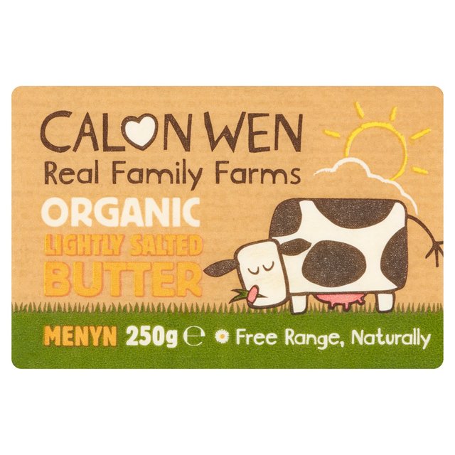 Calon Wen Organic Slightly Salted Butter   250g GOODS M&S   