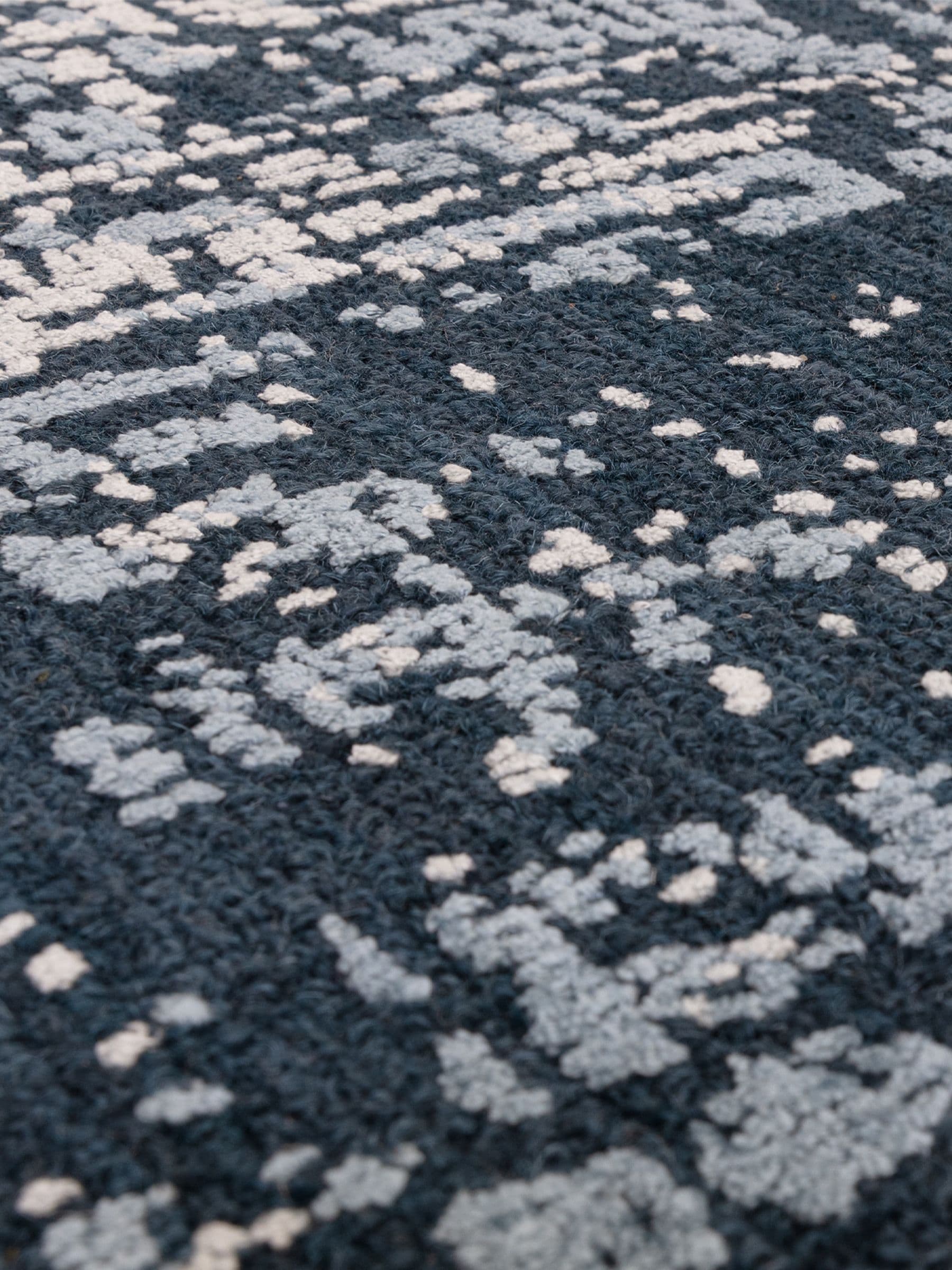 Asiatic Rugs Torino rug in Petrol Blue (British brand)