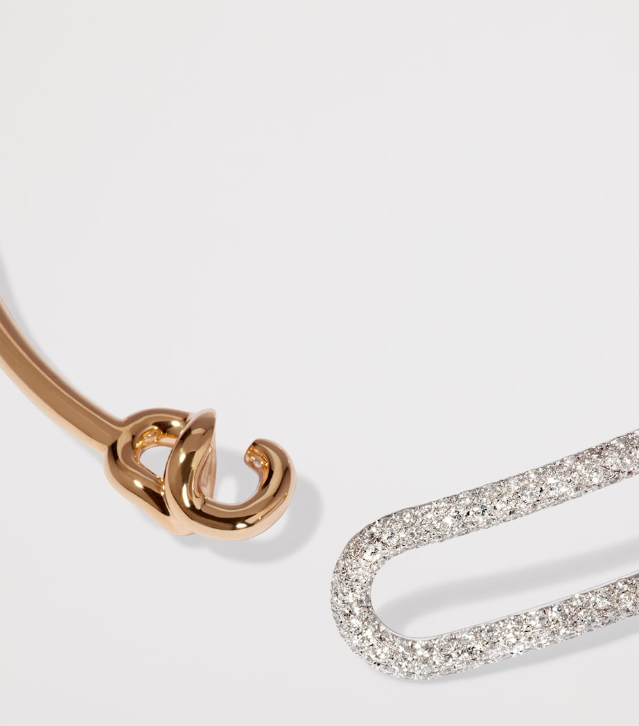 Annoushka Knuckle Dust bangle diamond white gold, UK version
