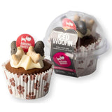 The Barking Bakery Woofin Dog Treat Muffin Vanilla Vanilla Yogurt Icing   95g GOODS M&S   