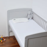 Panda fitted sheets 2 pack white cot size (British brand)