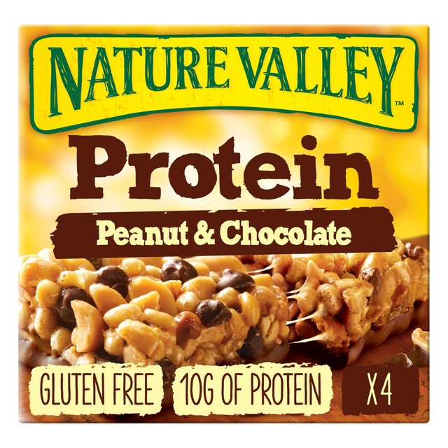 Nature Valley Protein Peanut & Chocolate Cereal Bars   4 x 40g GOODS M&S   