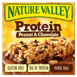 Nature Valley Protein Peanut & Chocolate Cereal Bars   4 x 40g GOODS M&S   