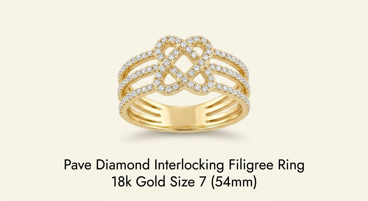 Cartier Juste un Clou 18ct gold diamond ring (British brand)