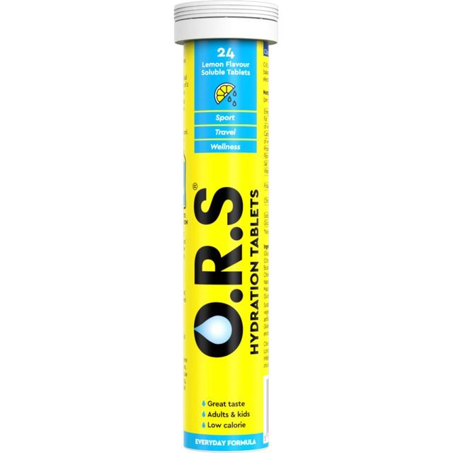 O.R.S Lemon Hydration Tablets   24 per pack GOODS M&S   