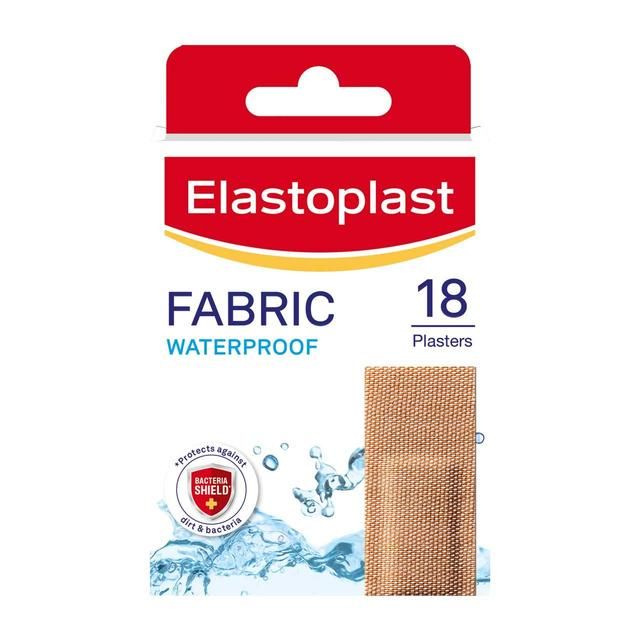 Elastoplast Flexible Fabric Waterproof Plasters 18s   18 per pack GOODS M&S   