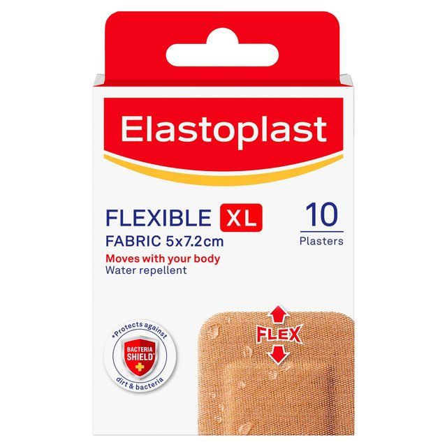 Elastoplast Fabric Plasters Knee & Elbow    10 per pack GOODS M&S   