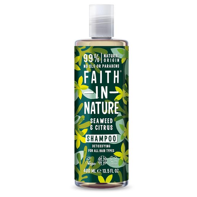 Faith in Nature Seaweed & Citrus Shampoo   400ml GOODS M&S   