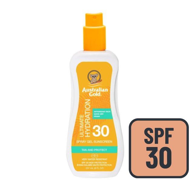 Australian Gold SPF 30 Sunscreen Clear Spray   237ml GOODS M&S   