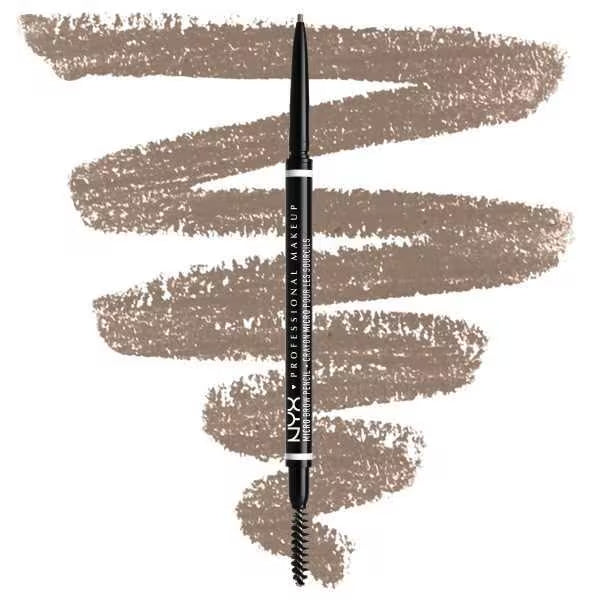 NYX Micro Brow Pencil Blonde shade, imported from the UK