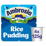 Ambrosia Rice Pudding    4 x 125g GOODS M&S   