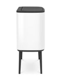 Brabantia White Bo Touch Bin 3 x 11L - British product