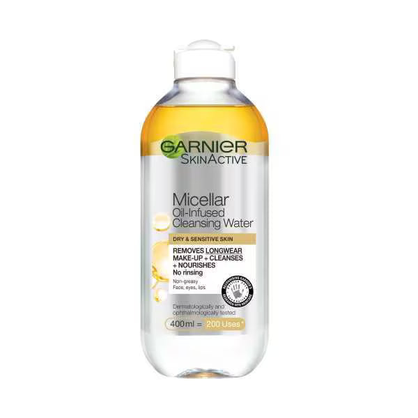 Garnier micellar water combination skin 400ml, UK version