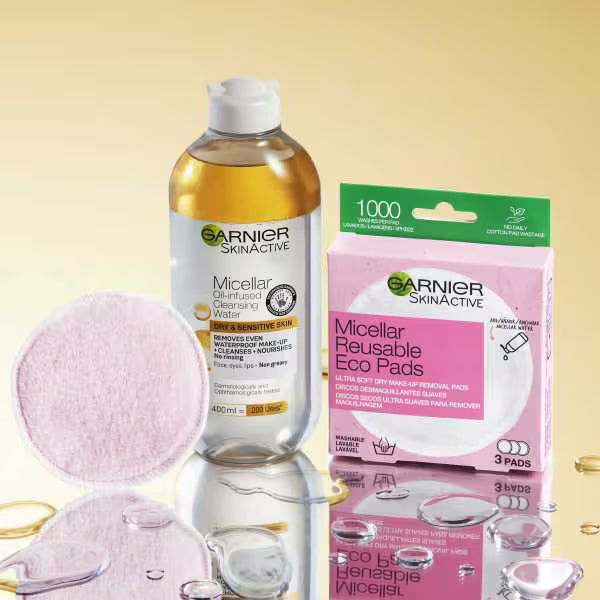 Garnier micellar water combination skin 400ml, UK version