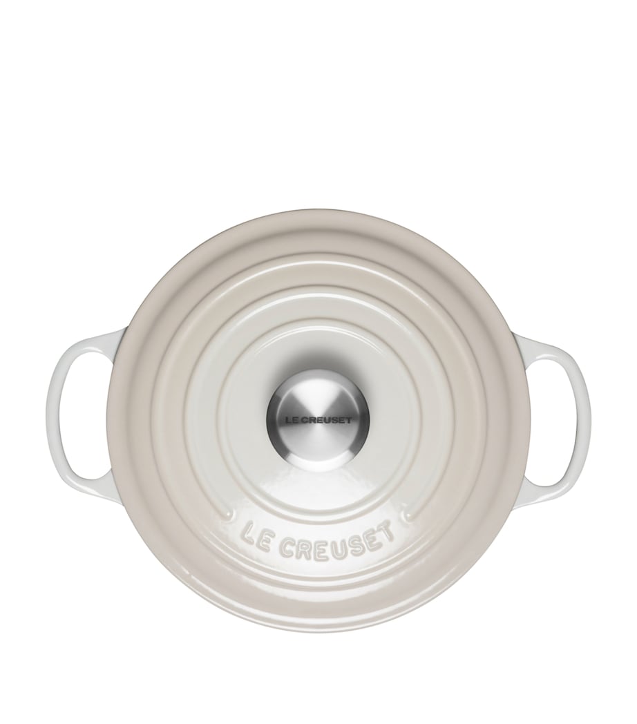 Le Creuset cast iron round casserole dish 24cm, UK version