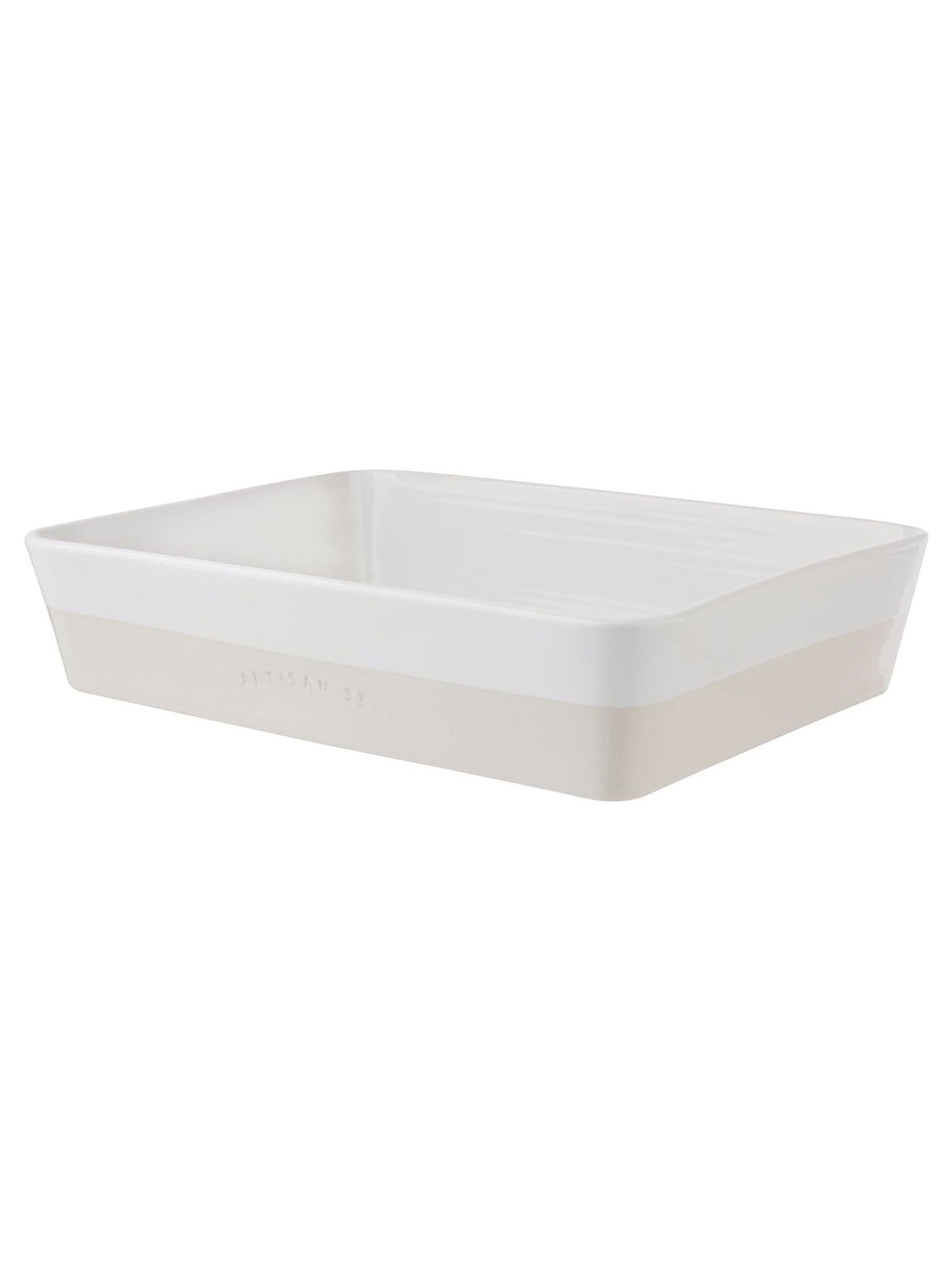 Artisan Street White Large Ceramic Roaster - British product