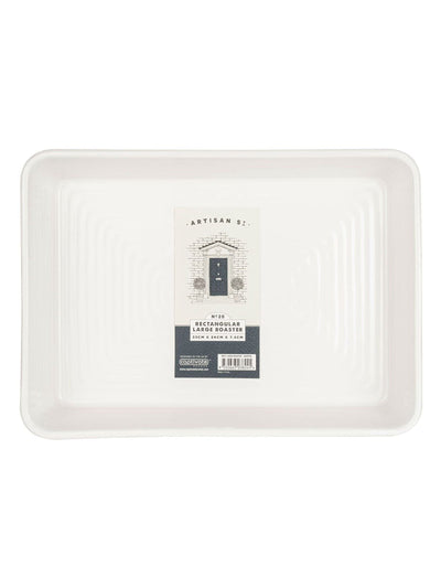 Next Artisan Street Weiß Großer Rechteckiger Keramikbräter - Online bei McGrocer kaufen