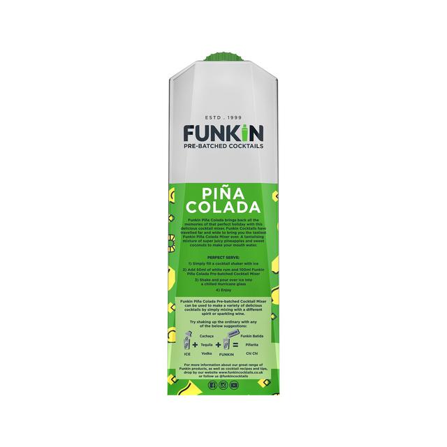 Funkin Pina Colada Cocktail Mixer    1L GOODS M&S   