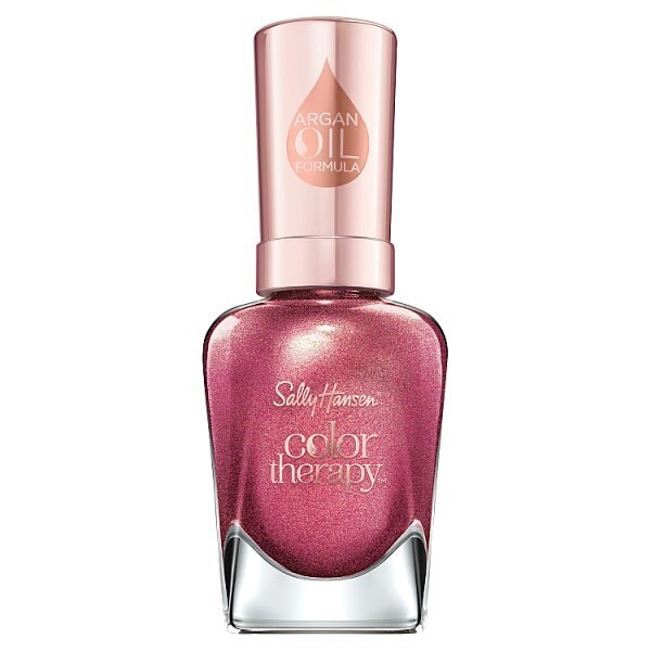 Sally Hansen Colour Therapy Nail Polish - Pomegratitude Make Up & Beauty Accessories Superdrug   