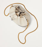 Valentino Garavani VLogo leather bucket bag, imported from the UK