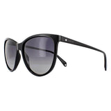Polaroid black polarised square sunglasses, UK version