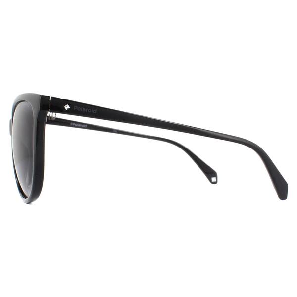 Polaroid black polarised square sunglasses, UK version