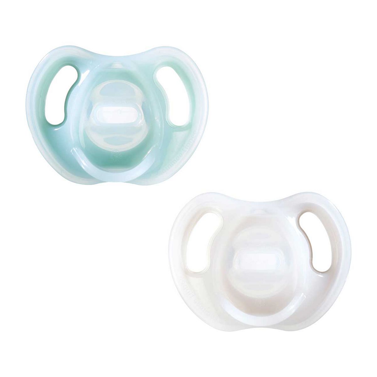 Tommee Tippee Ultra-Light Silicone Soother, Symmetrical Orthodontic Design, Inc Steriliser Box, 0-6m, 2 Dummies GOODS Boots   