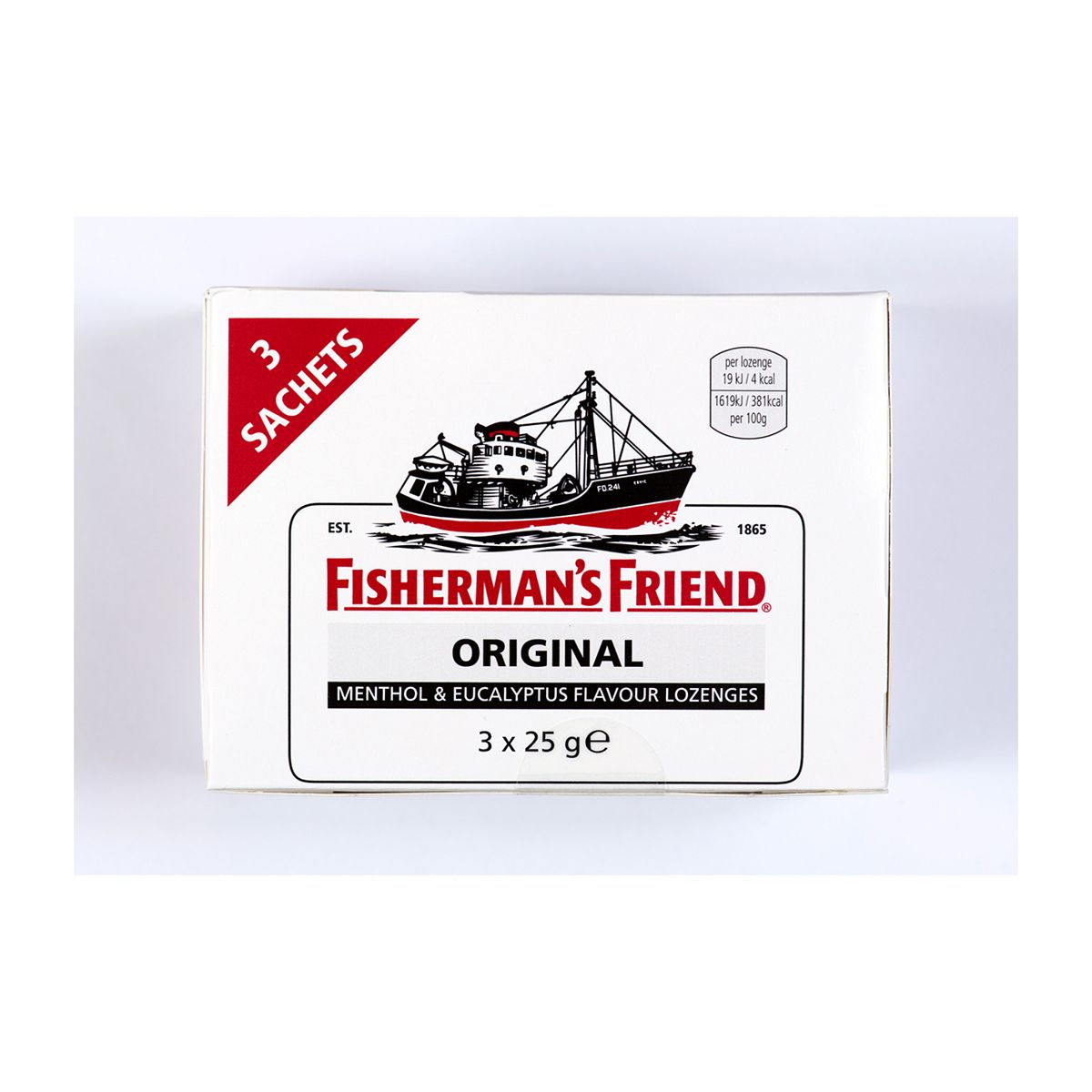 Fisherman's Friend Original - Menthol & Eucalyptus Flavour Lozenges - 3 Sachets GOODS Boots   