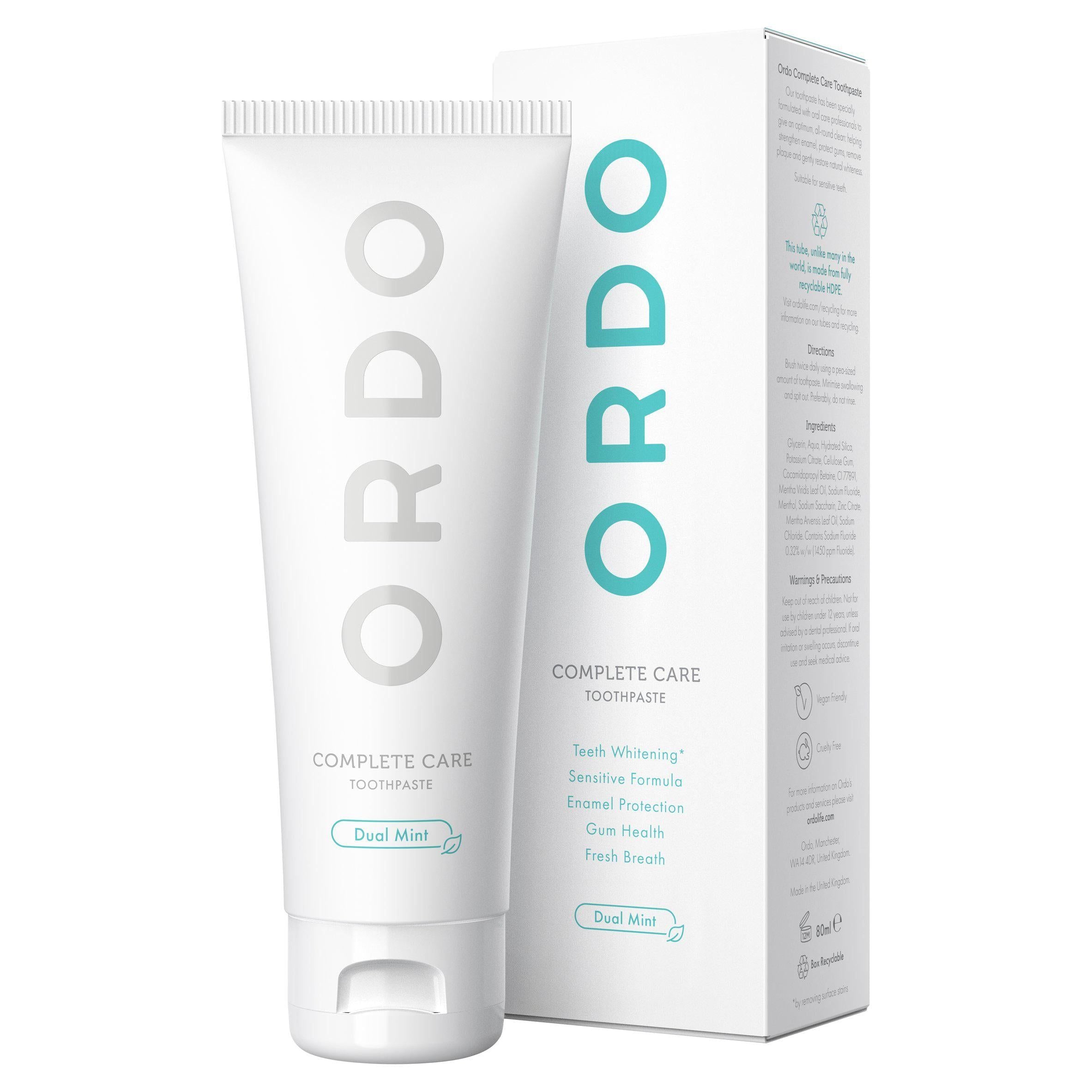 Ordo Complete Care Toothpaste 80ml GOODS Sainsburys   