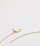Monica Vinader gold vermeil citrine birthstone necklace, UK version