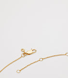 Monica Vinader gold vermeil citrine birthstone necklace, UK version
