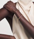 Suzanne Kalan rainbow frenzy bangle with diamonds and sapphires (British brand)