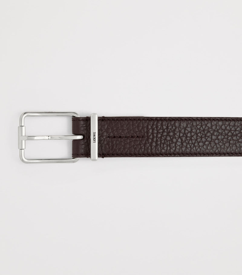 LOEWE leather logo buckle belt 3.5cm, UK version