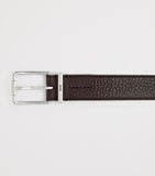 LOEWE leather logo buckle belt 3.5cm, UK version