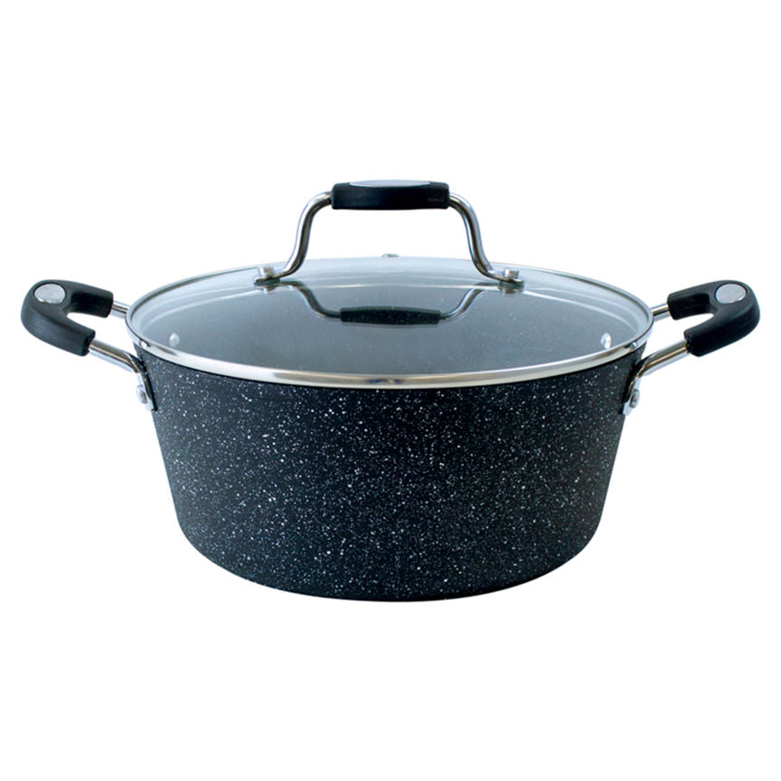 Scoville Black Neverstick Stock Pot