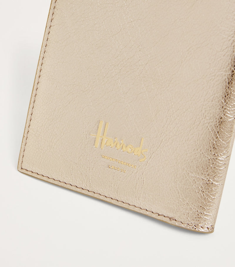 Harrods leather passport holder, UK version