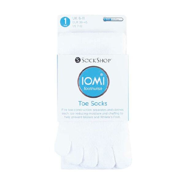 IOMI cotton toe socks for athlete's foot, UK version