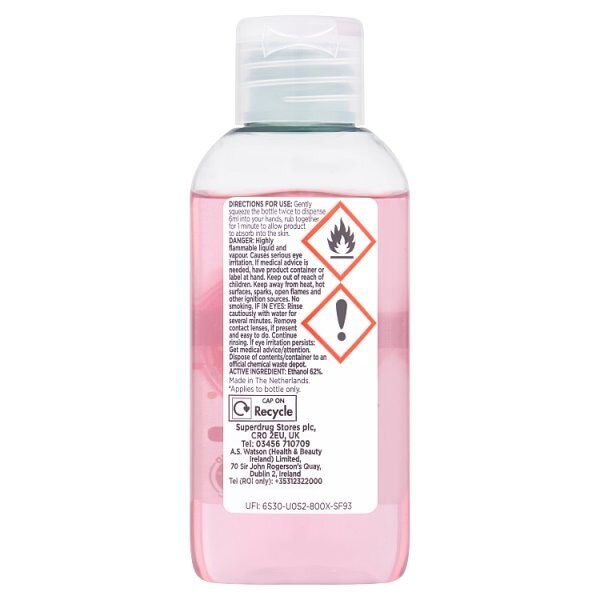 Superdrug Strawberry Antibacterial Hand Gel 50ml