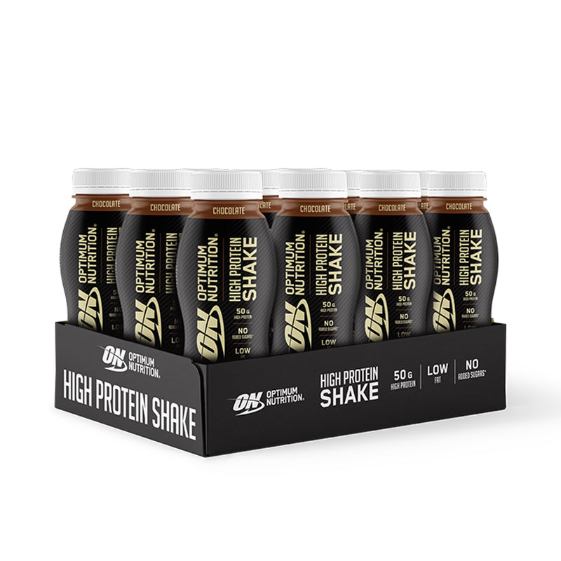 Optimum Nutrition protein shake chocolate 500ml, imported from the UK